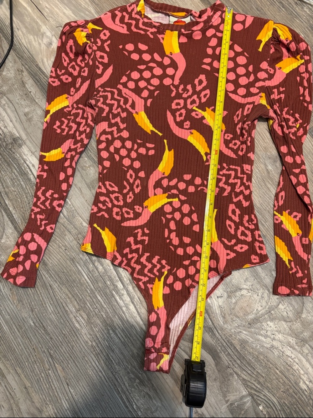 FARM Rio multicolor Patterned Bodysuit - Picture 8 of 10